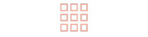Minimalist grid layout featuring nine empty squares in a muted color palette, suitable for web design or app interface mockups.