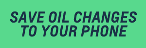 Text graphic encouraging users to shop for new vehicles, featuring bold lettering on a bright green background.